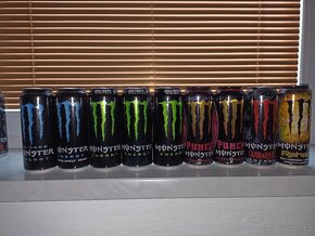 Monster energy plechovky - 3