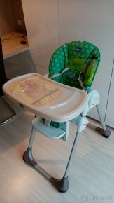 Jídelní židlička, stolek Chicco polly - 3