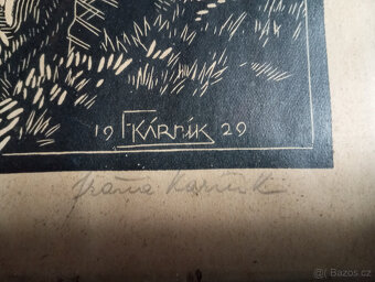 obraz Mešita signatura Kárník - 3