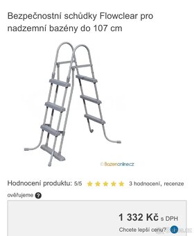 Bazén, schůdky - 3