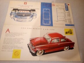 škoda Octavia-Octavia Super-krásný orig. prospekt - 3