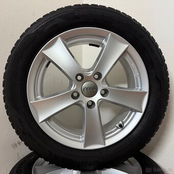 AUDI A3 8V 5x112 R16 ET48+ZIMNÍ 205/55R16 4mm - 3