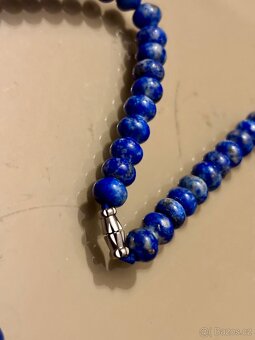 Náhrdelník přírodní lapis lazuli UV AKTIVNÍ 97,6 g - 3