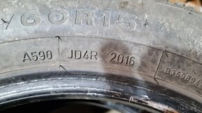 2x zimní pneu 185/60 R15 - 3