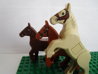 Lego zvířátka kůň, ovce, kráva pro City i Castle - 3