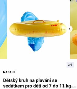 Vesta do vody decathlon plus kruh do vody - 3