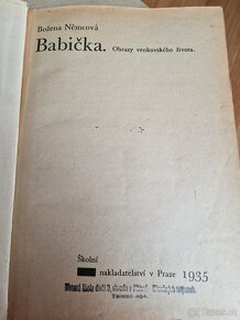 r. 1935 - Kniha  Babička - 3