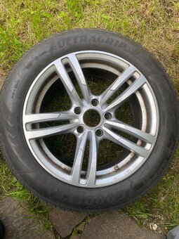 Prodam 4 kola s pneu– 8x17 5x120 ET30 + Goodyear ug8 2023 - 3
