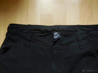 pánské Brandit černé kraťasy kapsáče zip XL-XXL p.100cm - 3