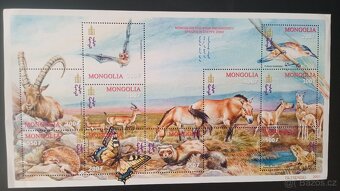 Sbírka známek z Mongolska - 3