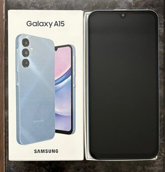 Samsung A15, nepoužívaný, TOP stav, Záruka. - 3