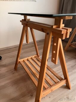 Skleněný stůl IKEA 150x80cm - 3