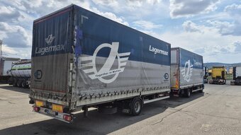 DAF LF 260 FA EURO 6 valník s plachtou + h.čelo + přívěs - 3