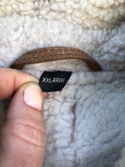 Army Letecká kožená bunda s kožíškem - 3