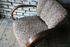 Křeslo / koktejlové / Halabala - 3