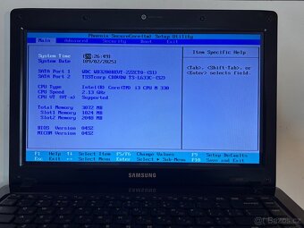 Samsung R480 Core i3, 3GB RAM, 320GB HDD, levný notebook ✅ - 3