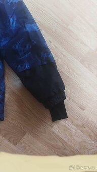 Modrá zimní lyžařská bunda vel. 134/140 - 3