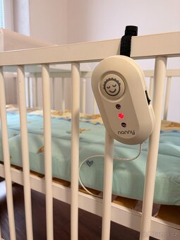 Dětská postýlka, monitor dechu, přebalovací pult, matrace - 3