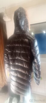 Dámská dlouhá prošívaná bunda - 3