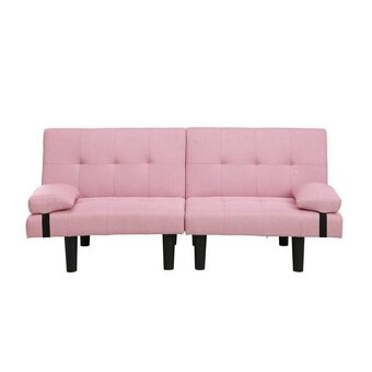 Nová multifunkční sedačka Linus v růžové barvě - 3