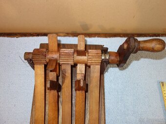 Stará velikonoční hrkačka-klapačka, super model - 3