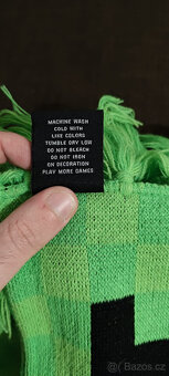 Minecraft Creeper šála – první MinecraftCon 2010 originál - 3