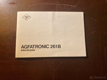 Blesk Agfatronic 261 B nefunkční - 3