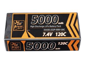 Baterie pro bugy Across 5000mAh, 120C není skladem - 3