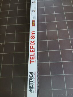 Teleskopická měřící tyč 8m - 3