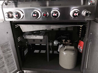 Plynový gril Weber Summit E-470, černý - 3