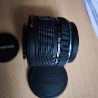 Olympus M.Zuiko 14-42/3.5-5.6 II R MSC Black TOP STAV - 3