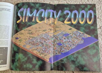 Strategické simulace, CD a plakát Sim City 2000 - 3