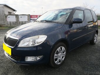 ŠKODA ROOMSTER 1.2 HTP 51kW 1.MAJITEL MÁLO KM - 3