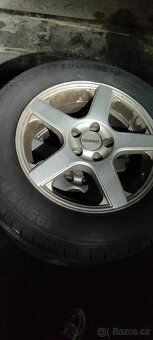 Alu kola r 15 5x100 +nové pneu octavia I, VW, seat - 3