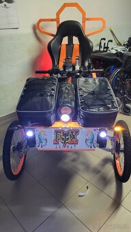 Terénny vozik 2x 1500W 40km/h dojazd 50km aj pre vozičkárov - 3