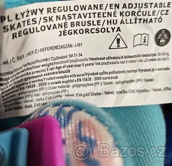 Dětské brusle vel. 31-34 - 3