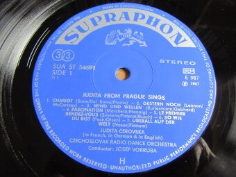 LP Judita Čeřovská - Judita from Prague Sings - 3