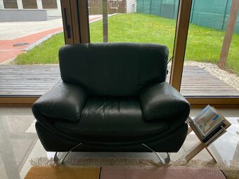 Kožená sedaci souprava na prodej - 3