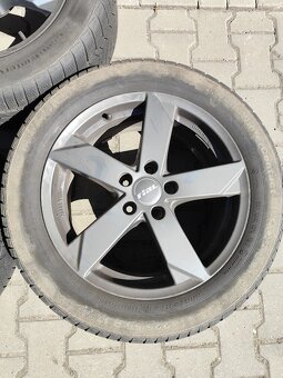 Alu kola RIAL + zimní pneu 225/55 R17 Continental - 3