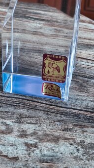 Stolní křišťálové hodinky. - 3