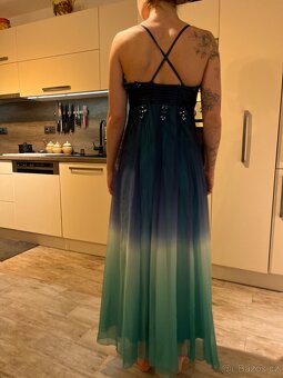 Společenské, plesové dámské šaty vel. M - 3