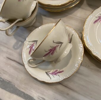 Starožitná romantická sada mini šálků - 3