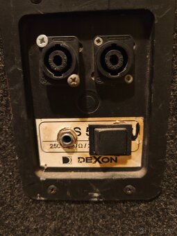 2x repro Děčín a 2x repro Suicidal Sound,zesilovač Behringer - 3