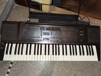 Technics kn440-5 oktáv.keyboard,dnamika,mnoho nástrojů,rytmů - 3