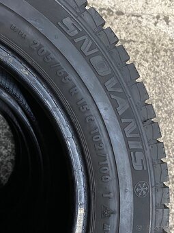 Zimní pneu Barum 205/65 R15C 8,5mm - 3