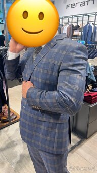 Prodám nový pánský oblek značky FERATT - 3