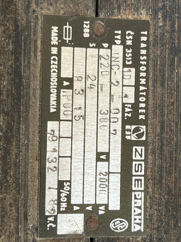 TRAFO S USMĚRŇOVAČEM 2000W - 3