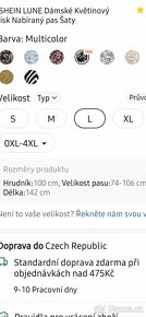 Dámské letní šaty vel. L - 3