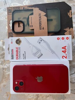Prodám Iphone 13 256gb (RED) - 3