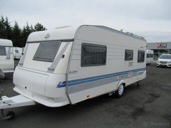 Prodám karavan Hobby 540 UK,r.v.2001 + mover + markýza. - 3